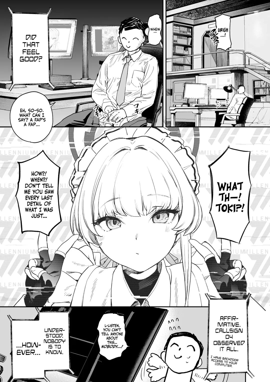 [Kito Sakeru] Toki no Bokkiryoku Kaizen Perfect Training | Toki's Erection Perfection Course Fhentai - Page 5