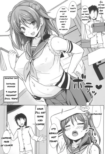 [Kotaru] Urakaze-chan ga Ippai Bonyuu Ecchi Shite Shussan Shite kureru Hon (decensored) Fhentai - Page 3