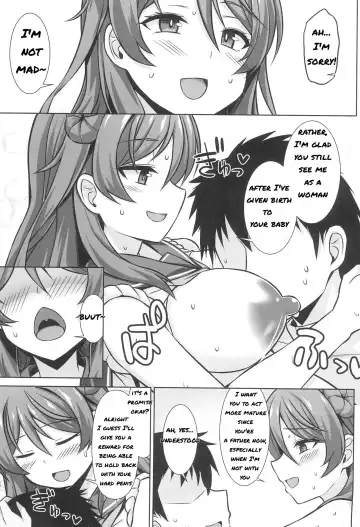 [Kotaru] Urakaze-chan ga Ippai Bonyuu Ecchi Shite Shussan Shite kureru Hon (decensored) Fhentai - Page 9