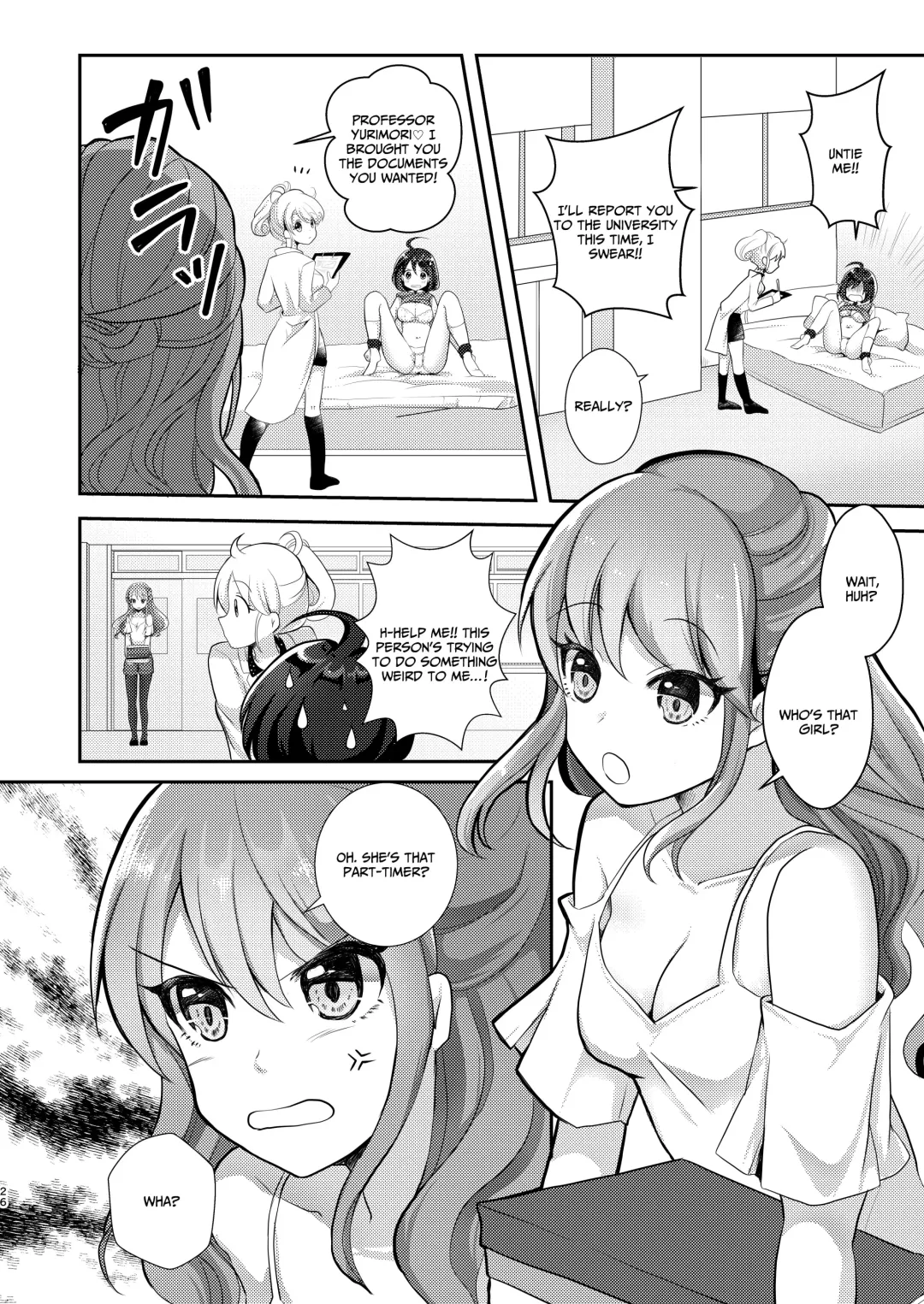 [Akasa Tanu] Yuri-ken Beit Boshuuchuu Soushuuhen | Yuri's Lab Wants Research Assistants Fhentai - Page 25