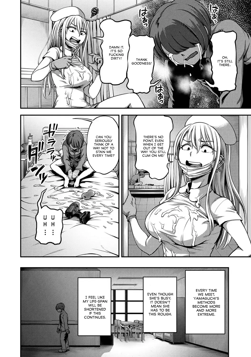 [Kameyama Shiruko] Sakusei Byoutou ~Seikaku Saiaku no Nurse shika Inai Byouin de Shasei Kanri Seikatsu~ Ch. 3 Kouhen _ Life in a Hospital With Only the Worst Nurses! Ch. 3 Fhentai - Page 21