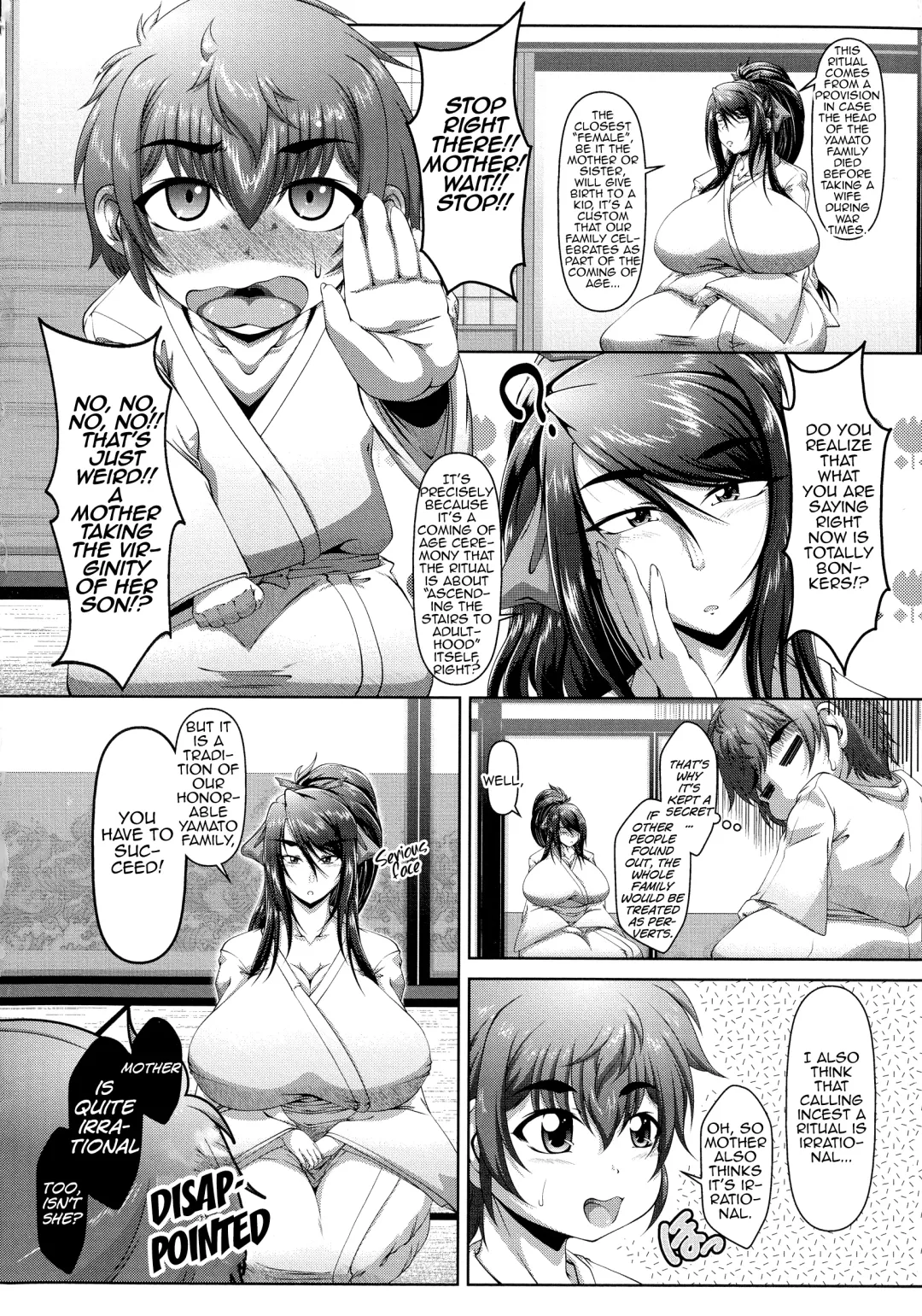 [Zero Tanuki] Oyako no Fudeoroshi Fhentai - Page 4