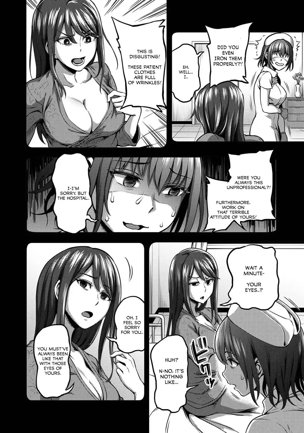 [Kameyama Shiruko] Sakusei Byoutou ~Seikaku Saiaku no Nurse shika Inai Byouin de Shasei Kanri Seikatsu~ Ch. 2 Zenpen | Life in a Hospital With Only the Worst Nurses! Ch. 2 Fhentai - Page 19