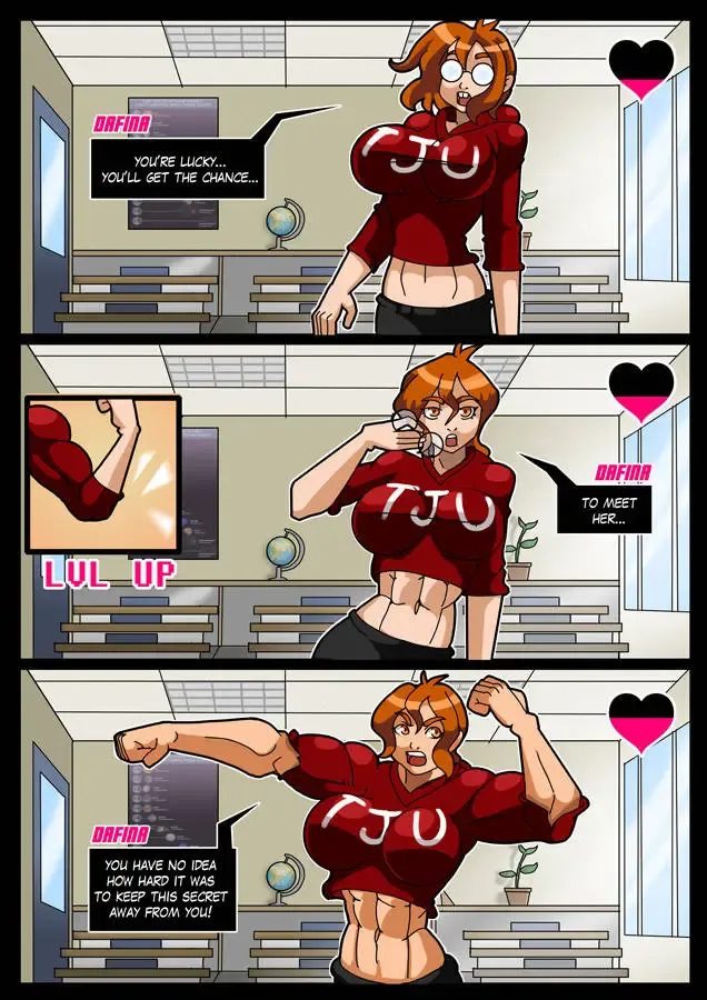 Muscle girl Fhentai.net - Page 6