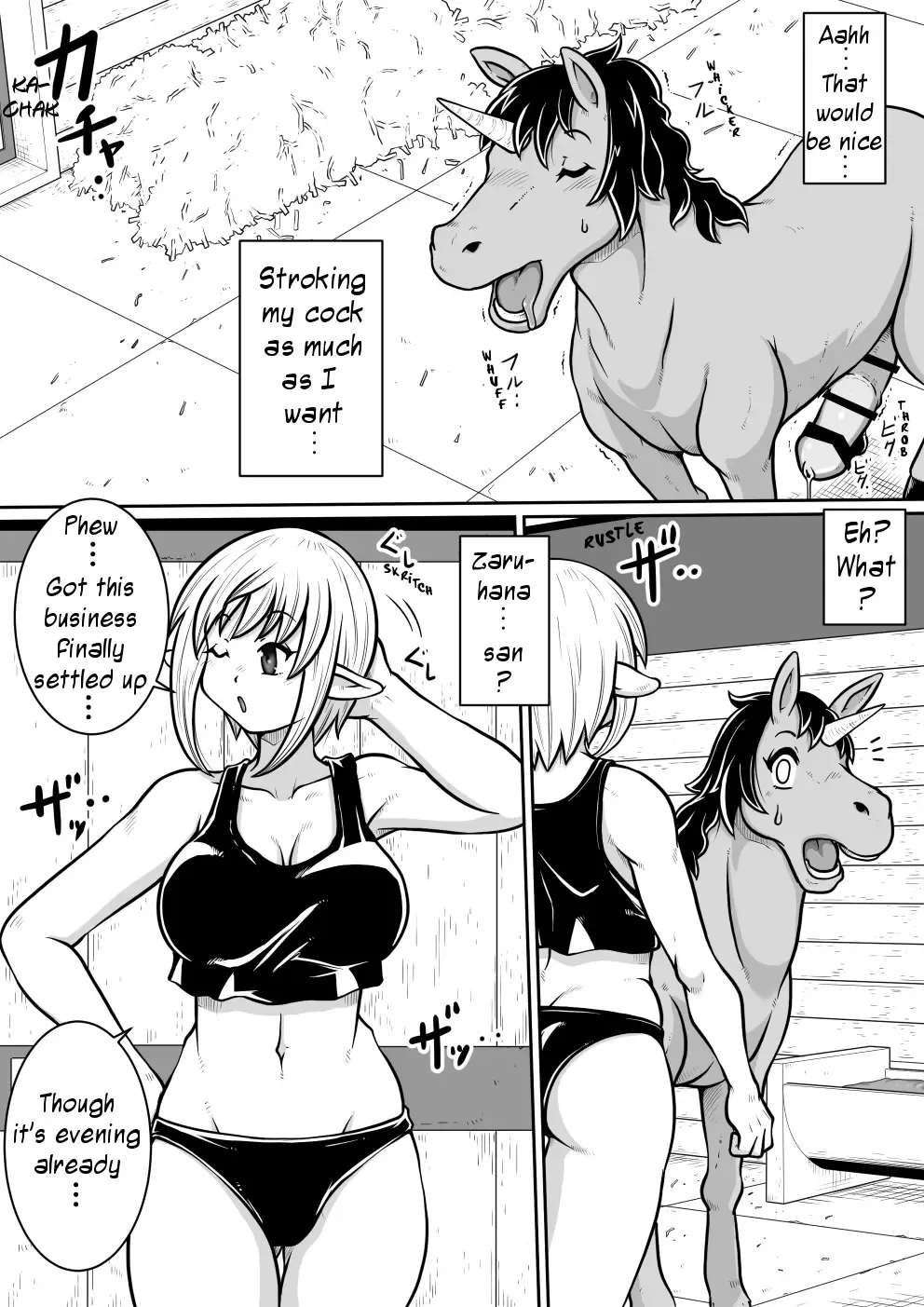 Tensei shitara Futanari Uma ni Narimashita Zenpen | Reincarnated as a Futanari Horse First Part Fhentai.net - Page 30