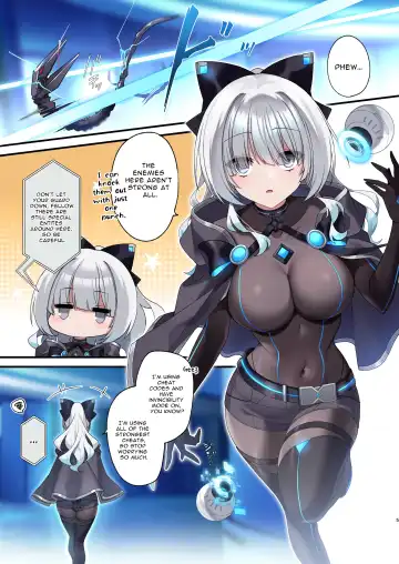 [Hoshina Meito] Dennou Shoujo wa Kasou Sekai ni Shizumi Yuku | Computer Girl in Cyberland Fhentai - Page 5