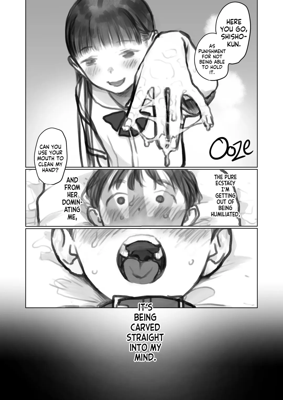 [Haguhagu] Manadeshi & Konoha-chan to 3p. (Okuchi Gohoubi Hen Tengoku) |  A 3some with my Darling Disciple and Konoha-chan. Fhentai - Page 3