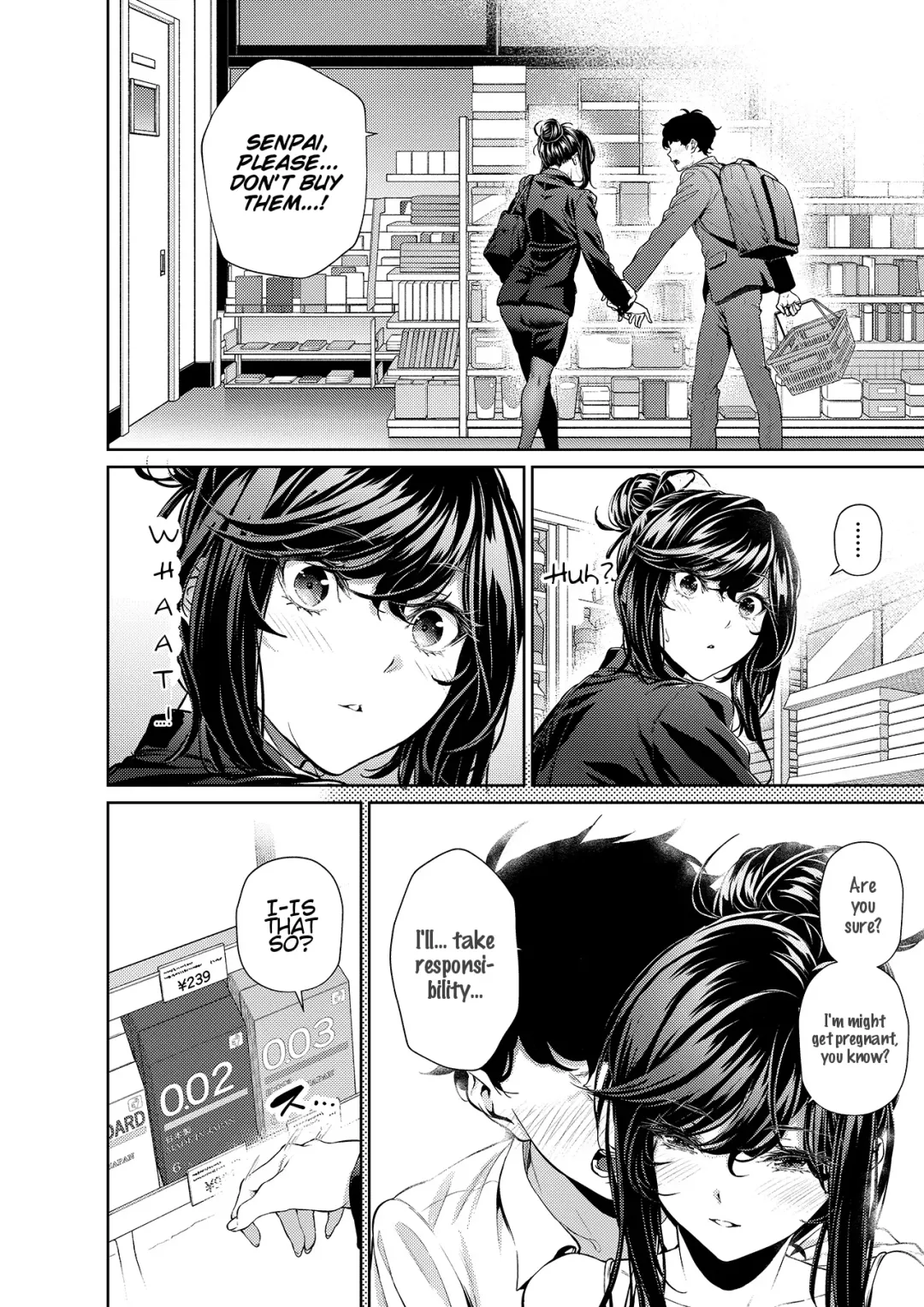 [Mikuni Mizuki] Shokuba no Senpai: Senpai to Conveni | My Workplace Senior: Senior and the Convenience Store Fhentai - Page 2
