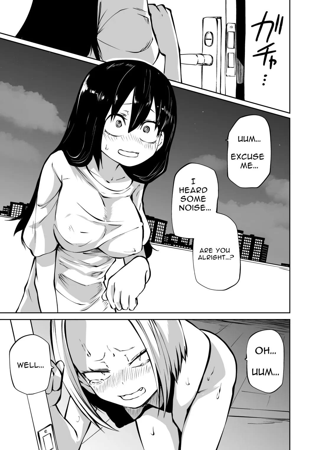 [Sakamoto Kafka] Onanie Chuudoku  InCha  Onna to Otonari Yankee Onna | Pure and Innocent Female Delinquent's First Time Masturbation Failure Fhentai - Page 18