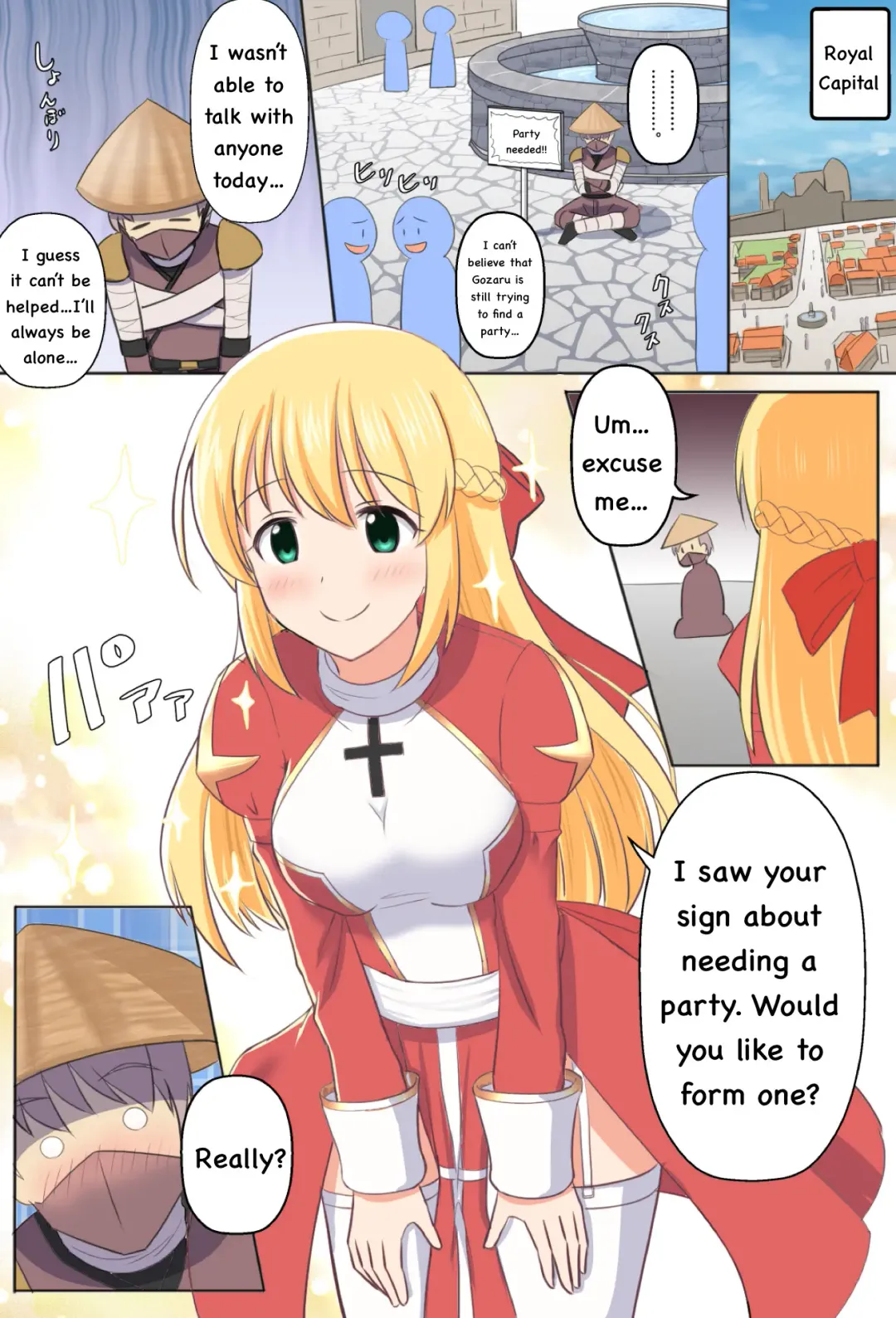 [Seiroa] Gozaru to Priest-san Fhentai - Page 1