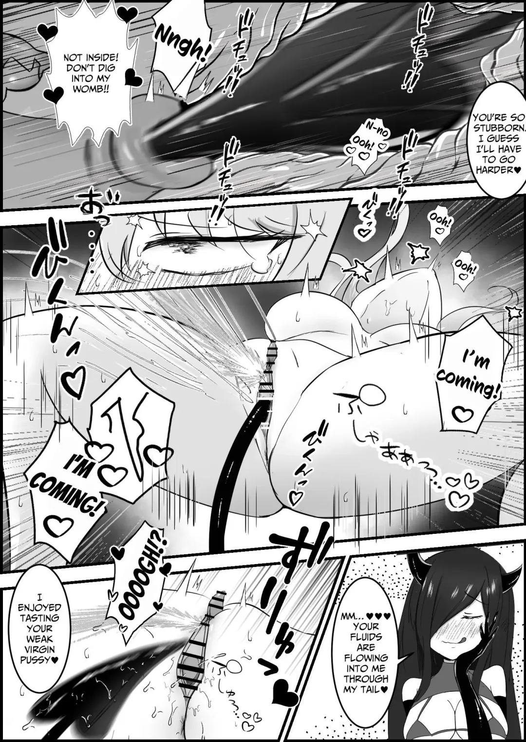 [Aiga] Inma ni Yoru Yuri Bouryoku Renzoku  Zecchou de Ochiru ~Shitatteita Hito ga Succubus deshita~ | Successive Orgasms at the Hands of a Sapphic Succubus Fhentai - Page 35