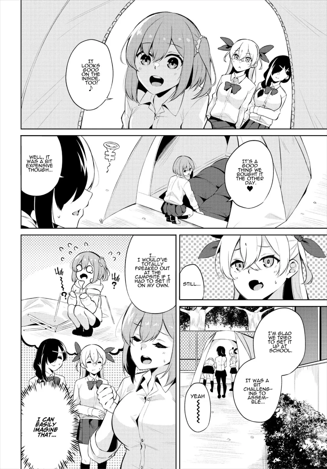 [George Hirune] H Camp ~Yarimoku Yagai Katsudoubu Nisshi~ Gappon-ban 02 | Sex Campers ~The Diary of the Outdoor Casual Sex Club~ Compilation 2 Fhentai - Page 4