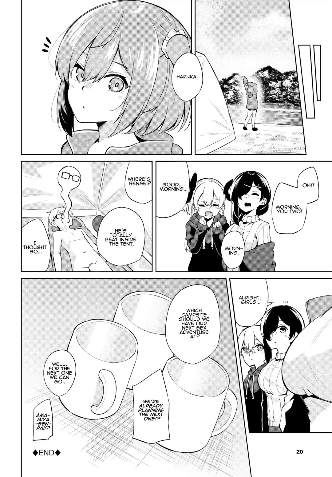 [George Hirune] H Camp ~Yarimoku Yagai Katsudoubu Nisshi~ Gappon-ban 02 | Sex Campers ~The Diary of the Outdoor Casual Sex Club~ Compilation 2 Fhentai - Page 82