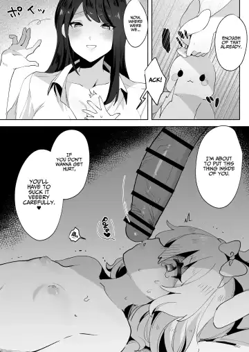 skeb Yuri Ecchi Manga | Runaway Loli and the Futanari Onee-san Fhentai.net - Page 13