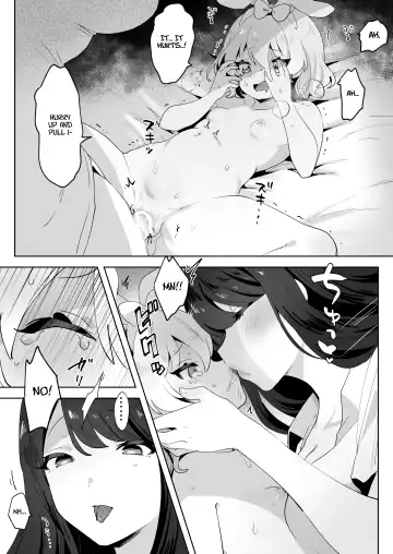 skeb Yuri Ecchi Manga | Runaway Loli and the Futanari Onee-san Fhentai.net - Page 21