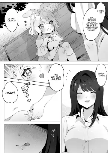 skeb Yuri Ecchi Manga | Runaway Loli and the Futanari Onee-san Fhentai.net - Page 3