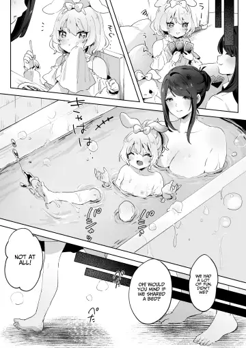 skeb Yuri Ecchi Manga | Runaway Loli and the Futanari Onee-san Fhentai.net - Page 4