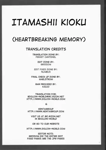 [Crimson] Itamashii Kioku | Heartbreaking Memory Fhentai.net - Page 3