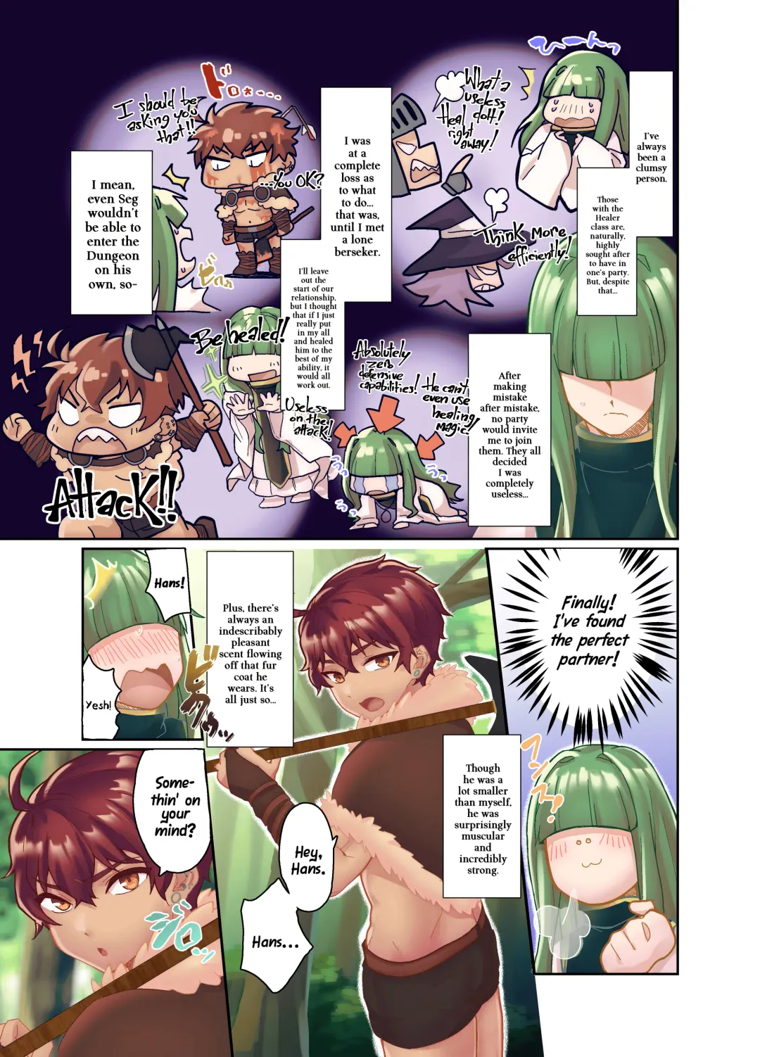 [Ito] Healer-san to Berserker-kun | The Healer and the Berserker Fhentai - Page 4