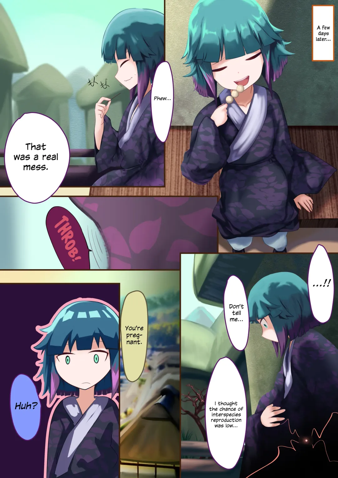 [Quorl Crossbreed] Ishukan Haibokutan ~Mushi ni Makete Ninshin Shussan suru Onnatachi~ (decensored) Fhentai - Page 23