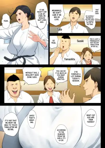 Juudoubu Komon no Onna Kyoushi ga Tsumihoroboshi no Tame ni Buin-tachi ni Mawasareru Hanashi. Fhentai - Page 5