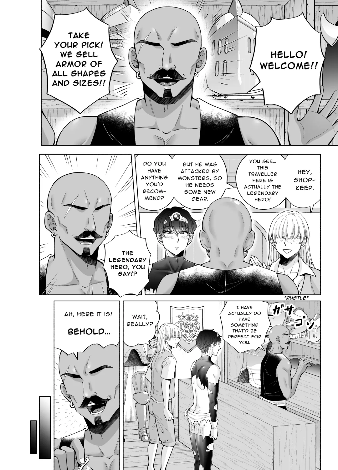 [Beniko] Kugakusei Touma-kun no Grey na Beit 4 ~Isekai Zenpen~ | Toma's Questionable Part-Time Job 4 ~Another World Part 1~ Fhentai - Page 26