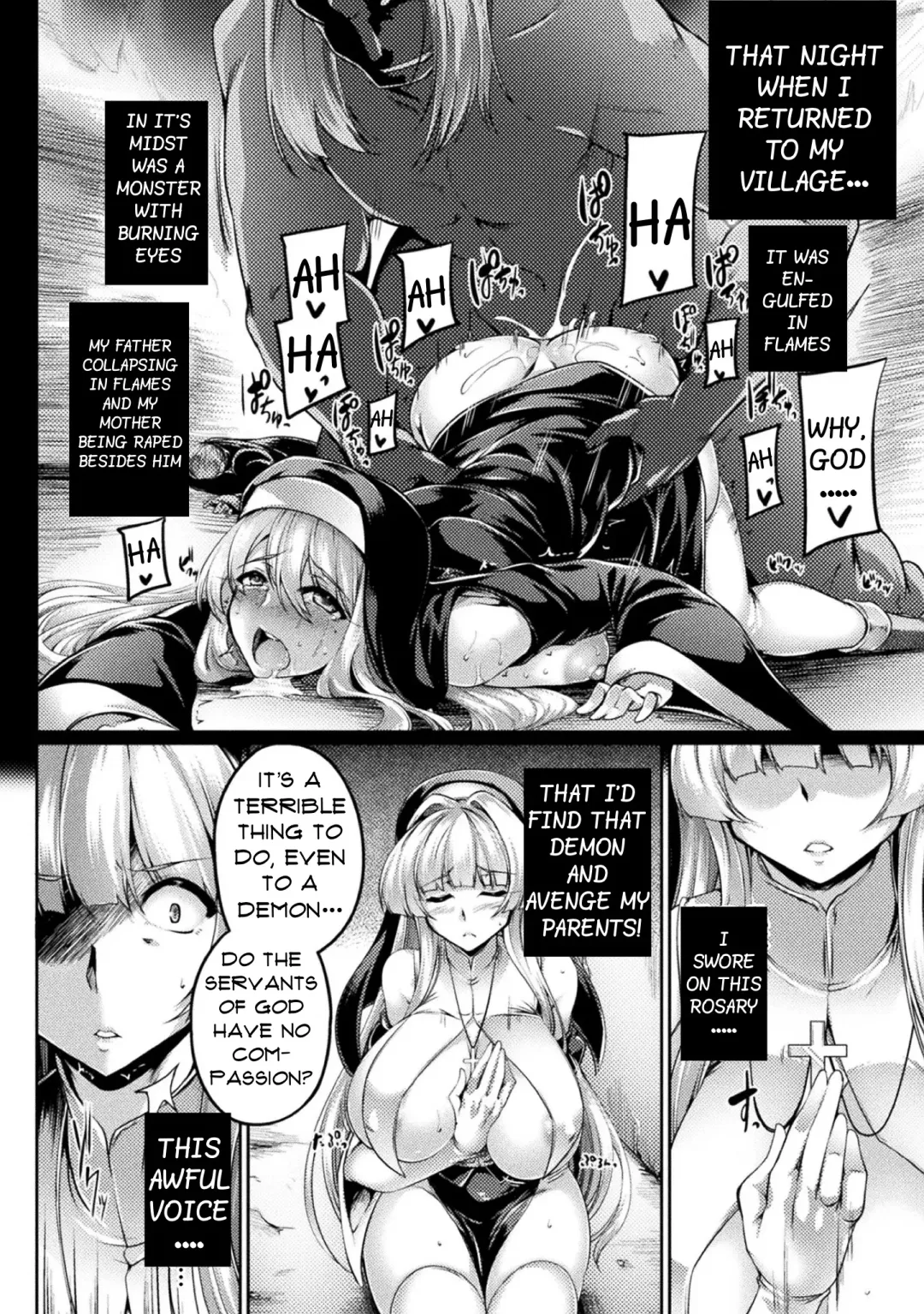 [Kanten] Koujoku no Seishojo Millia ~Otou-sama, Okaa-sama, Watashi wa mou...~ | The Anal Humiliation of Sister Milia Fhentai - Page 2