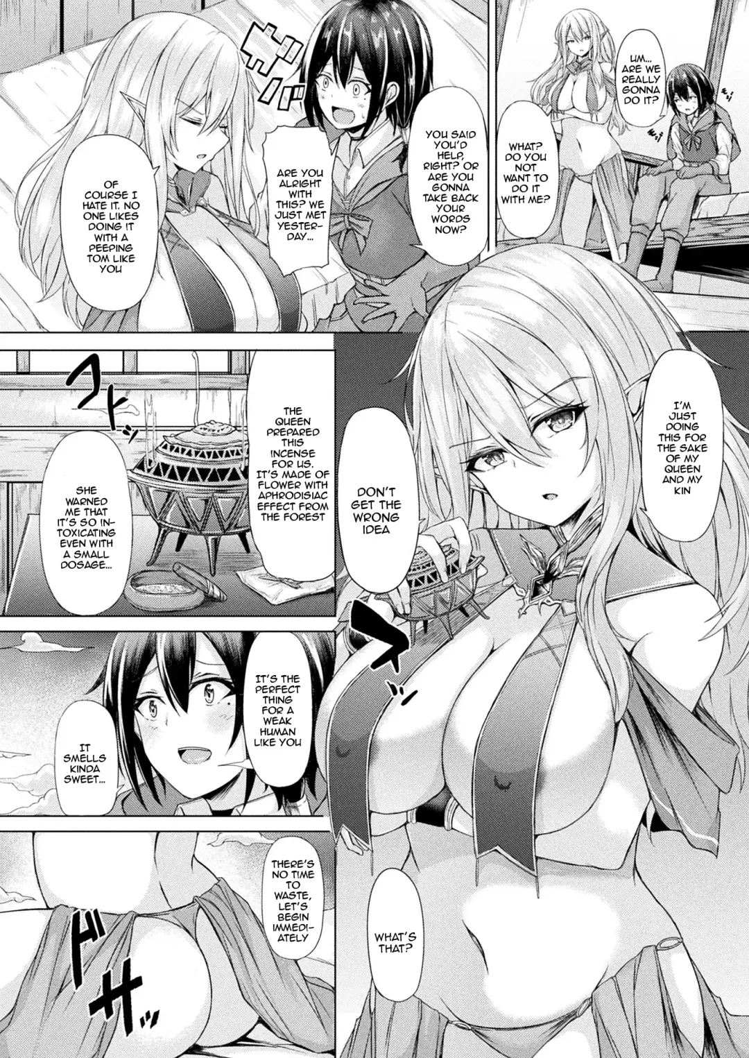 [Trista] Mori no Elf no Kozukuri Daisakusen! Zenpen | The Great Forest Elf Reproduction Plan Fhentai - Page 4