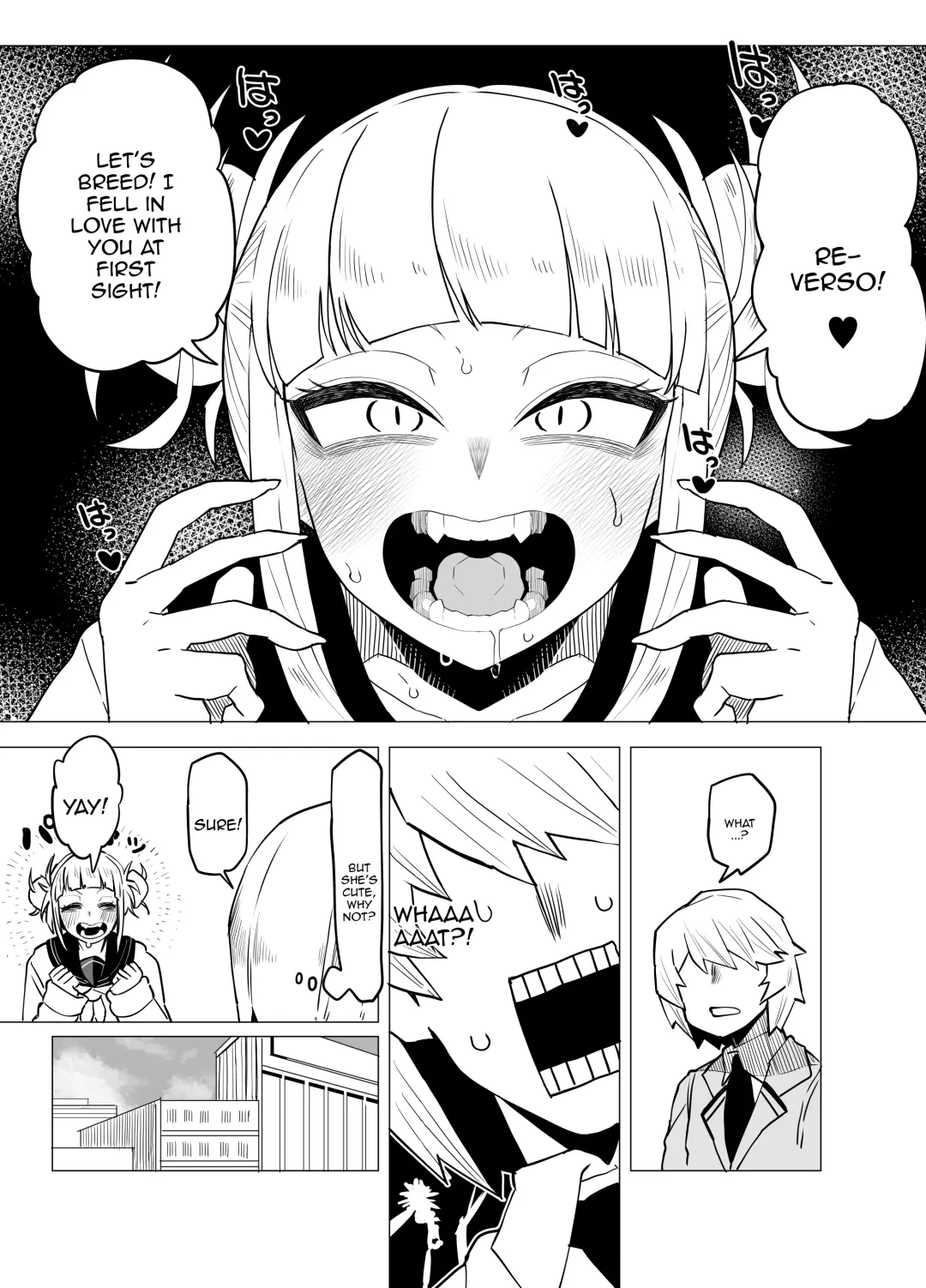 [Oekaki Kaki] Teisou Gyakuten Butsu ~Toga Himiko no Baai~ | Inverted Morality Hero Academia - Toga Himiko's Case Fhentai - Page 4