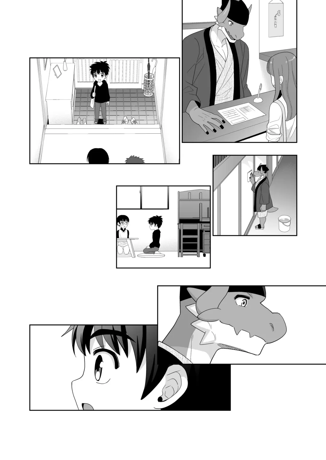 [Kasane Haruo] Ryuuto to Bocchan no Iru Onsen Ryokan3~ Ore to Mirai no Danna-sama Kara~ Fhentai.net - Page 21