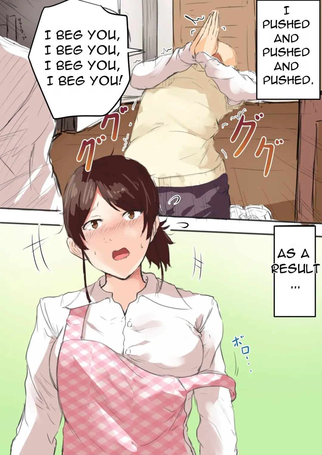 Kaa-chan Onegai!! Ippatsu Yarasete! | Mother please!! Let me do it once! Fhentai - Page 6