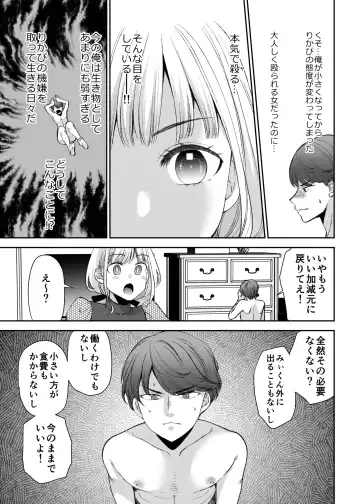 [Sakura Hanatsumi] Ningyou Size no Himo Kareshi ni wa Jiyuu ga Nai - The doll-sized kept boyfriend has no freedom Fhentai.net - Page 29