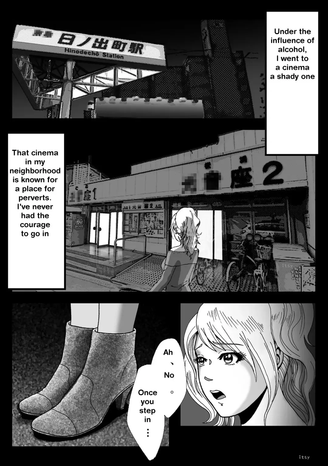 Josou Shite Hattenba ni Ittara Newhalf Shoufu ni Sarechaimashita | How I was turned into a transsexual prostitute Fhentai - Page 26