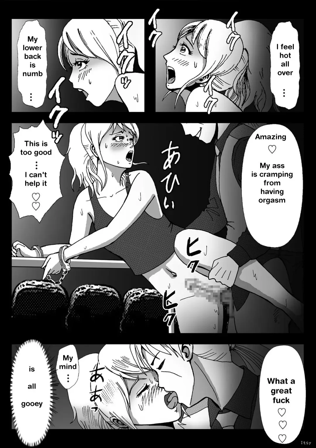 Josou Shite Hattenba ni Ittara Newhalf Shoufu ni Sarechaimashita | How I was turned into a transsexual prostitute Fhentai - Page 41