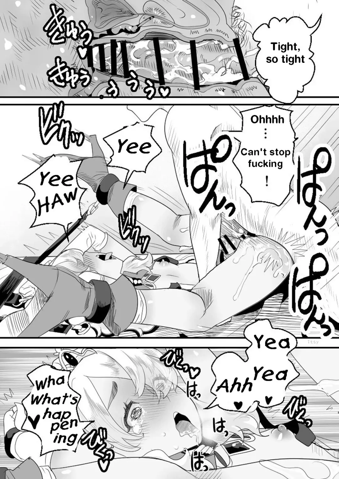 [Guro Tsuki] YouCha-kun wa Iinari Cosplay Ningyou | The Obedient Cosplay Doll Fhentai - Page 29