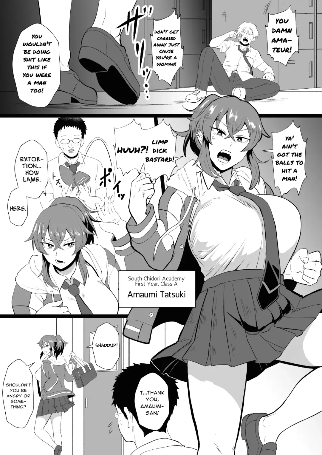 [Protohotel] "Ore, Nanka Okashii ka?" Amami Ryuuki wa Seito Shidouchuu! | "Am I Somehow Weird?" ※Amami Tatsuki is on Student Guidance! Fhentai - Page 2