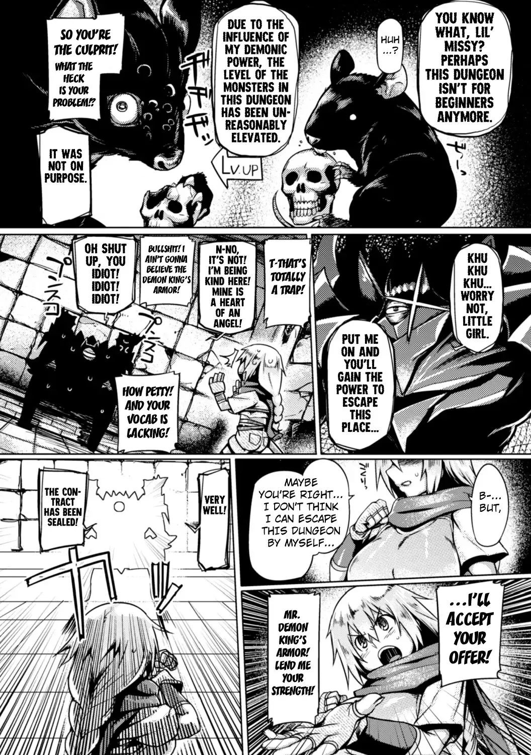 [Tabigarasu] Maou no Yoroi no Wana ~Shoshinsha Muke~ | The Trap of the Demon King's Armor ~For Rookies~ Fhentai - Page 4