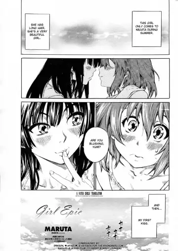 Read [Maruta] Shoujo Epic | Girl Epic - Fhentai