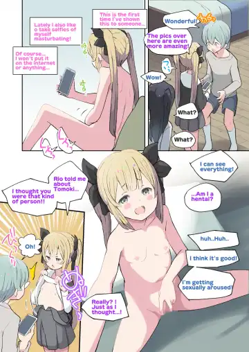 [Kumajiro] Onii-chan no Hentai!! Imouto no Me no Mae de Watashi no Tomodachi to SEX shitara Dame Nandakara ne! | My big brother is Hentai!! You can't have sex with my friends in front of your sister! Fhentai.net - Page 9