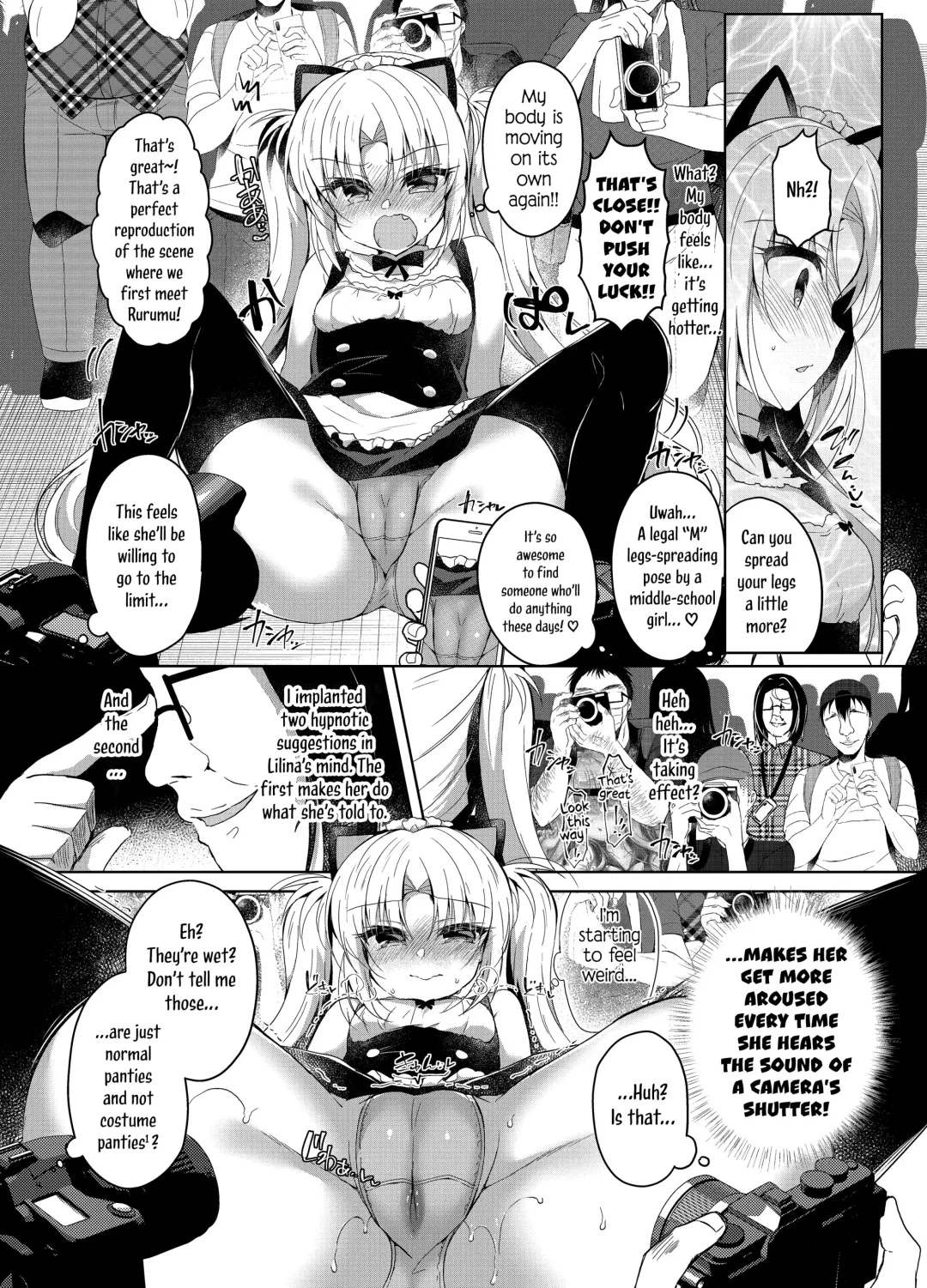 [Suzunone Rena] Namaiki Mesugaki ni Cosplay Shikan de Saimin Seisai | A Sassy Female Brat Hypnotized and Punished with Cosplay Voyeurism Fhentai - Page 12