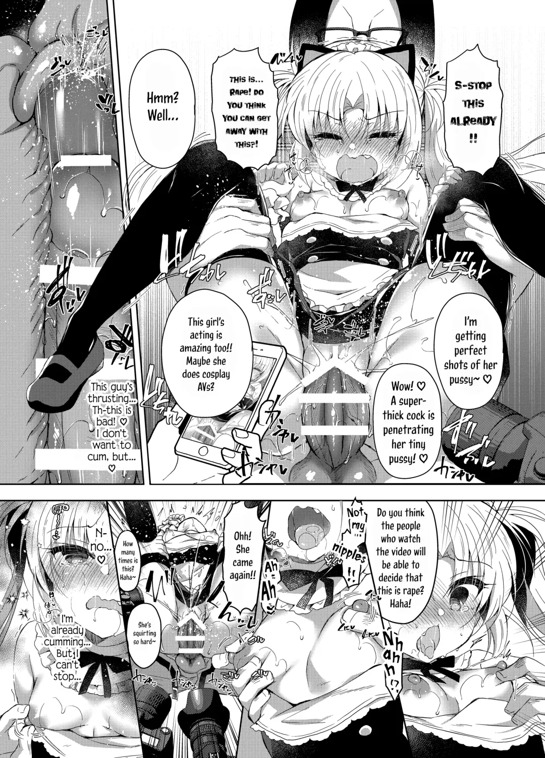 [Suzunone Rena] Namaiki Mesugaki ni Cosplay Shikan de Saimin Seisai | A Sassy Female Brat Hypnotized and Punished with Cosplay Voyeurism Fhentai - Page 24