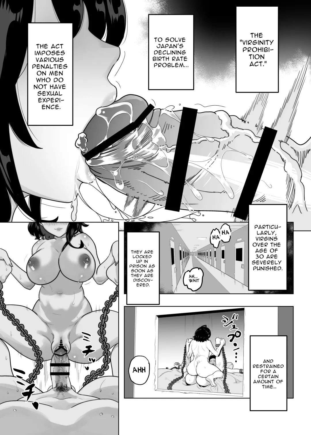 [Kondo Yume] Doutei Kinshihou ~Kuni no Rule de Kyousei Kozukuri~ | Virginity Prohibition Act ~Mandatory Baby Making~ Fhentai - Page 3