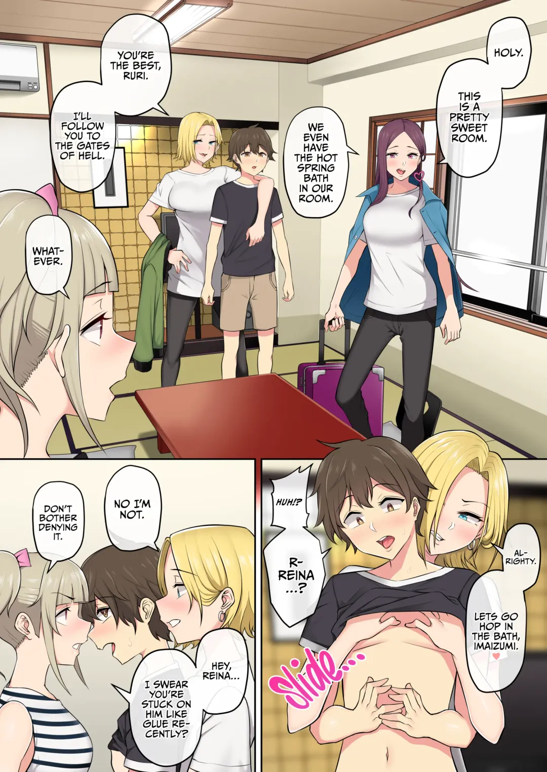[Nori Gorou] Imaizumi Brings All The Gyarus To His House 2 Fhentai - Page 17