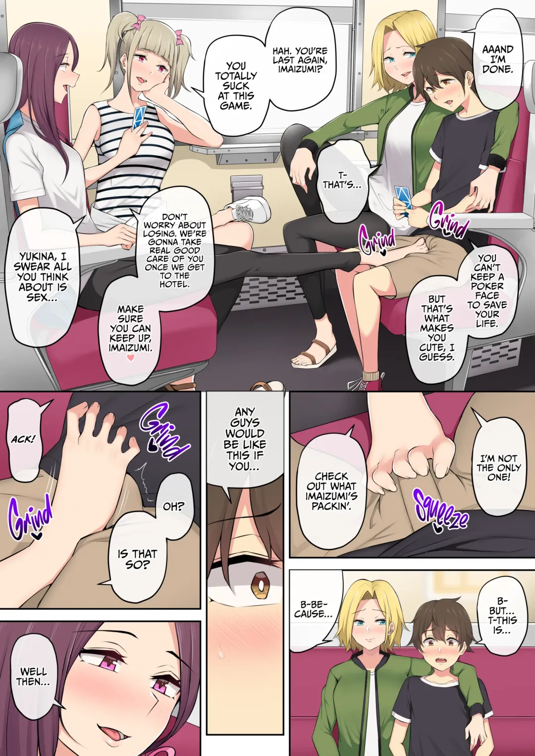 [Nori Gorou] Imaizumi Brings All The Gyarus To His House 2 Fhentai - Page 9