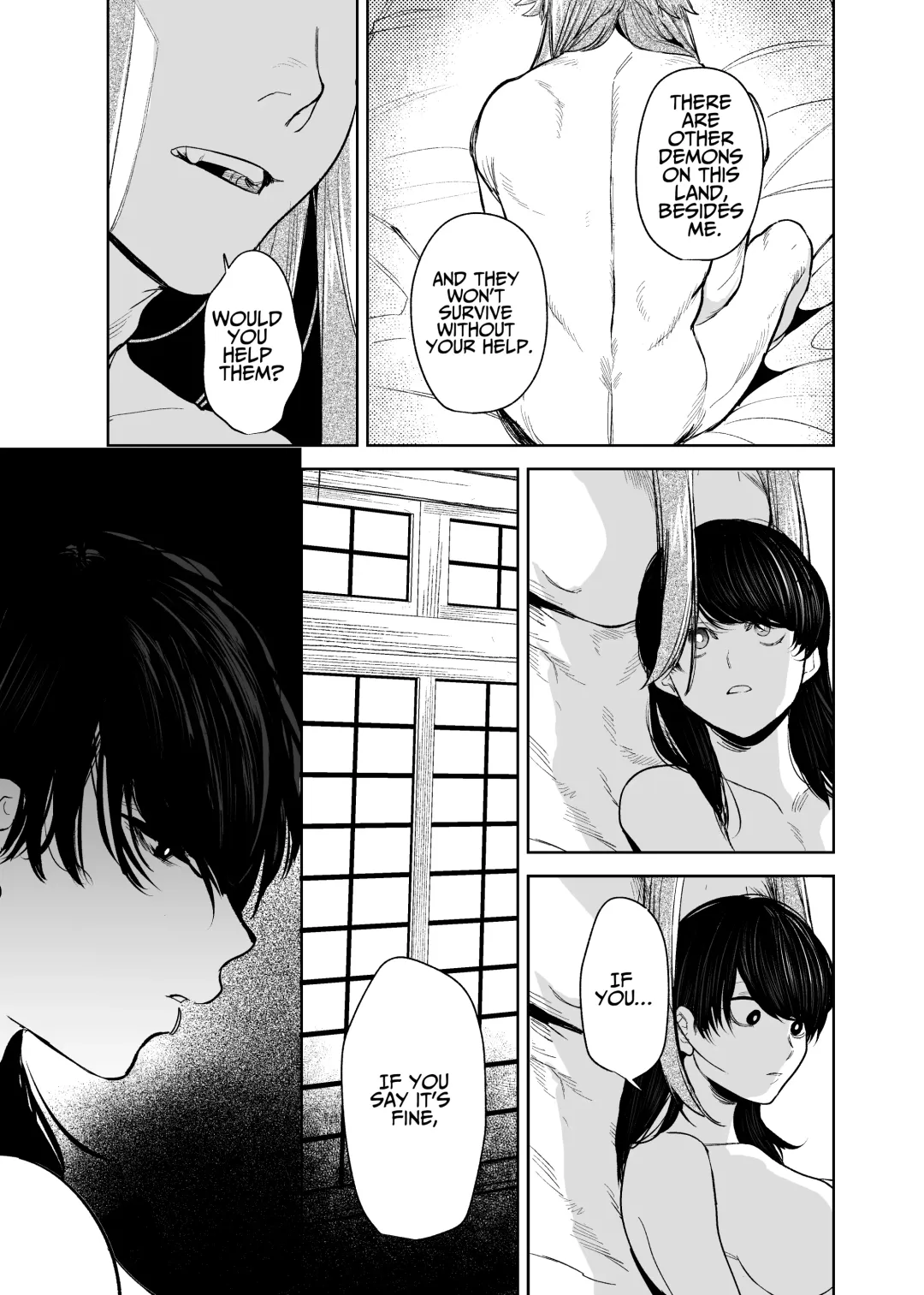 [Horita Ahan] Onigami Mura ~Kami no Matsuei x Nie no Shoujo~ | The Demon Gods' Village ~Descendants of Gods x Sacrificial Girl~ Fhentai - Page 108