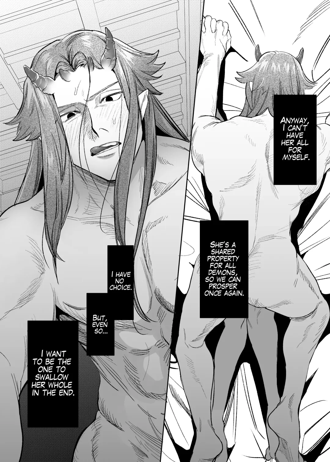[Horita Ahan] Onigami Mura ~Kami no Matsuei x Nie no Shoujo~ | The Demon Gods' Village ~Descendants of Gods x Sacrificial Girl~ Fhentai - Page 115
