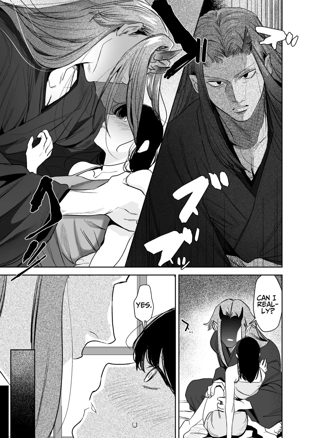 [Horita Ahan] Onigami Mura ~Kami no Matsuei x Nie no Shoujo~ | The Demon Gods' Village ~Descendants of Gods x Sacrificial Girl~ Fhentai - Page 58