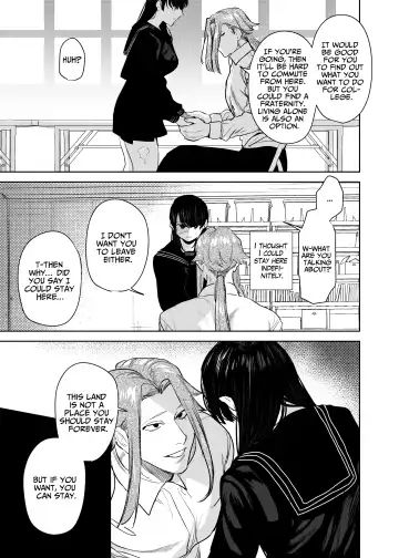 [Horita Ahan] Onigami Mura ~Kami no Matsuei x Nie no Shoujo~ | The Demon Gods' Village ~Descendants of Gods x Sacrificial Girl~ Fhentai - Page 38