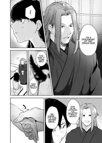 [Horita Ahan] Onigami Mura ~Kami no Matsuei x Nie no Shoujo~ | The Demon Gods' Village ~Descendants of Gods x Sacrificial Girl~ Fhentai - Page 51