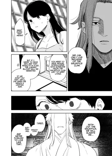 [Horita Ahan] Onigami Mura ~Kami no Matsuei x Nie no Shoujo~ | The Demon Gods' Village ~Descendants of Gods x Sacrificial Girl~ Fhentai - Page 53